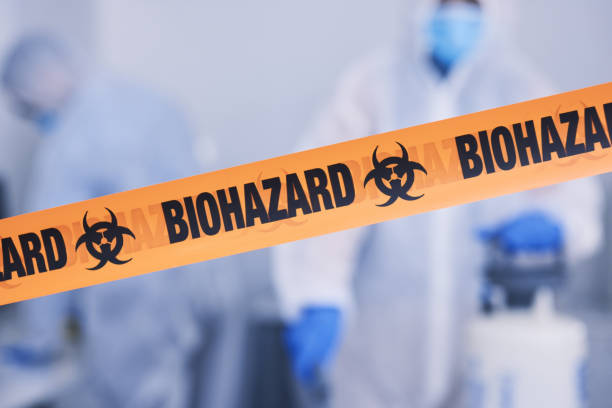 Professional Biohazard Cleanup technician working in Hugo, MN